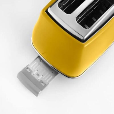 De'Longhi Icona Capitals 2 Slice Yellow