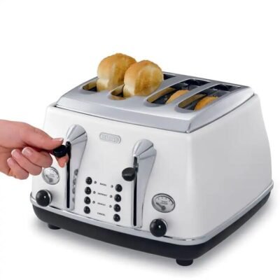 De'Longhi Icona Classic 4 Slice White