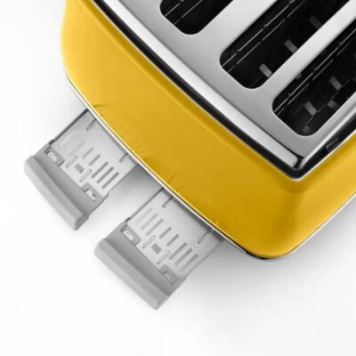 De'Longhi Icona Capitals 4 Slice Yellow