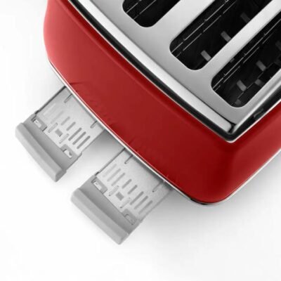 De'Longhi Icona Capitals 4 Slice Red
