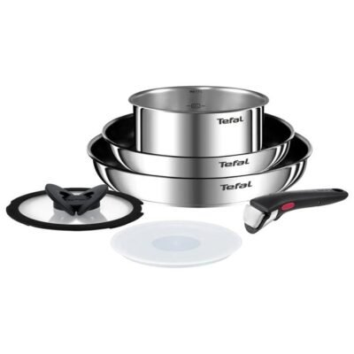 Ingenio Emotion 6 Piece Induction Non-stick Stainless Steel Cookware Set by Tefal