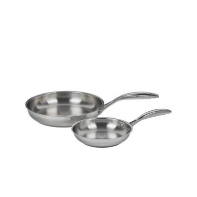 Premium Steel Induction 2 Piece Frying Pan Set 20 & Size 20x4cm by Swiss Diamond Southern Hospitality Premium Steel Induction 2 Piece Frying Pan Set 20 & Size 20x4cm by Swiss Diamond