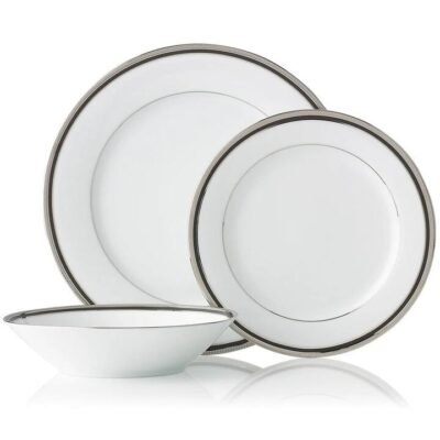 Noritake Toorak Noir 12 Piece Dinner Set Southern Hospitality Noritake Toorak Noir 12 Piece Dinner Set