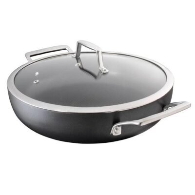 Diamond 9 Hard Anodised Aluminium Non-Stick Ultimate Pan Size 32cm by Cuisine::Pro