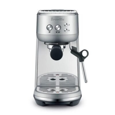 The Bambino Coffee Machine Brushed Stainless Steel Size 16X34.7X30.5cm by Breville Southern Hospitality The Bambino Coffee Machine Brushed Stainless Steel Size 16X34.7X30.5cm by Breville