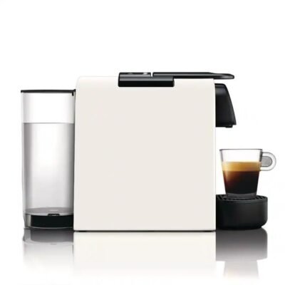 De'Longhi Essenza Mini Capsule Coffee Machine with Aeroccino White