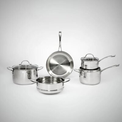 Swiss Diamond Premium Steel 5 Piece Set Southern Hospitality Swiss Diamond Premium Steel 5 Piece Set