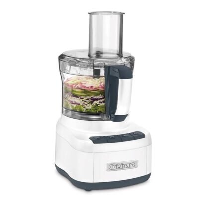 Elemental 8 Cup Food Processor in White by Cuisinart