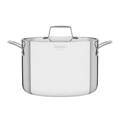 Tramontina Grano Triply Clad Stainless Steel Stock Pot 24cm 7.7L Southern Hospitality Tramontina Grano Triply Clad Stainless Steel Stock Pot 24cm 7.7L