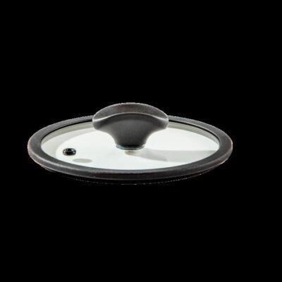 Essteele Per Salute 16cm Glass Lid with Silicone Rim  - Best, Luxury Cookware - Made in Italy