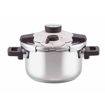 Essteele Per Velocita Stainless Steel Pressure Cooker 22cm/4.5L  - Best, Luxury Cookware - Made in Italy