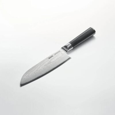 MAKO Japanese Steel Black 7″ Santoku Knife