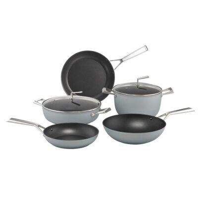Essteele Per Bellezza Nonstick Induction 5 Piece Cookware Set Blue  - Best, Luxury Cookware - Made in Italy