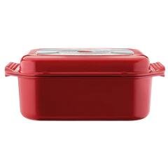 Bessemer Red Non Stick Roaster & Grill 34cm Southern Hospitality Bessemer Red Non Stick Roaster & Grill 34cm