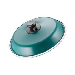 Bessemer Teal Universal Lid 28cm Southern Hospitality Bessemer Teal Universal Lid 28cm