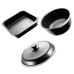 Bessemer 3 Piece Cookware Starter Set 32cm Southern Hospitality Bessemer 3 Piece Cookware Starter Set 32cm